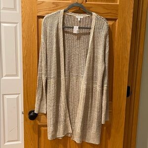 Maurice’s women’s large loose knit mid thigh cardigan
NWT